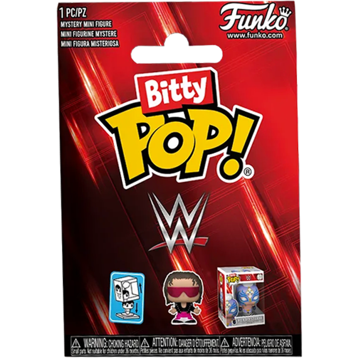 Funko Pop! WWE - Bitty Blind Bag - (Display of 36 Units) - Pop Basement