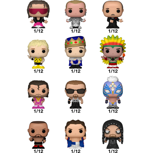 Funko Pop! WWE - Bitty Blind Bag - (Single Unit) - Pop Basement