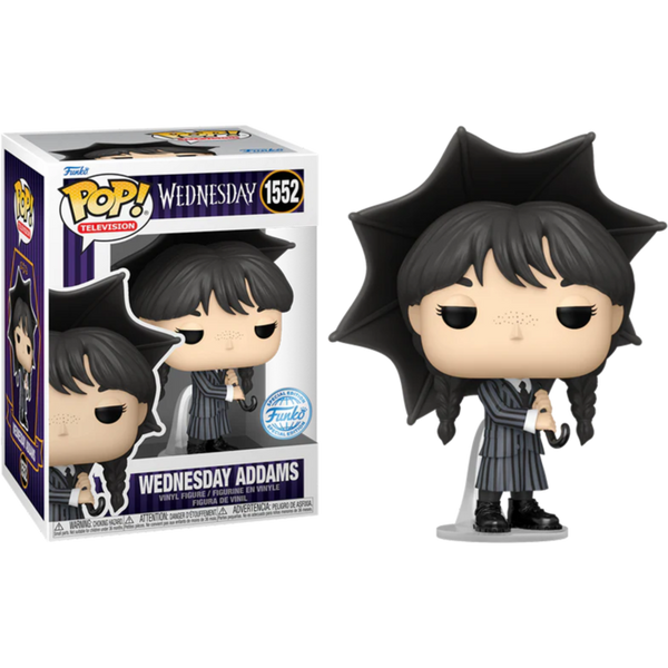 Funko Pop! Wednesday (2022) - Wednesday with Umbrella #1552 - Pop Basement