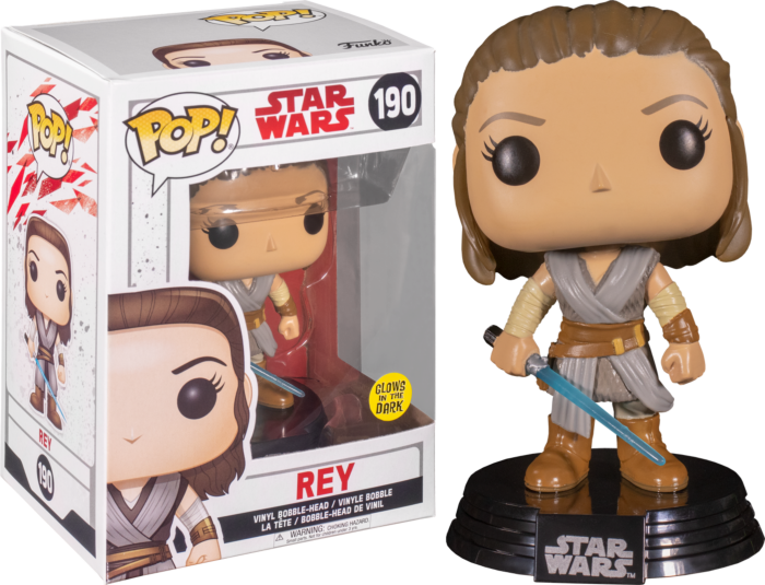Funko Pop! Star Wars Episode VIII: The Last Jedi - Rey, Luke Skywalker, Chewbacca & BB-8 Rebel - 4-Pack - Pop Basement