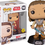 Funko Pop! Star Wars Episode VIII: The Last Jedi - Rey, Luke Skywalker, Chewbacca & BB-8 Rebel - 4-Pack - Pop Basement