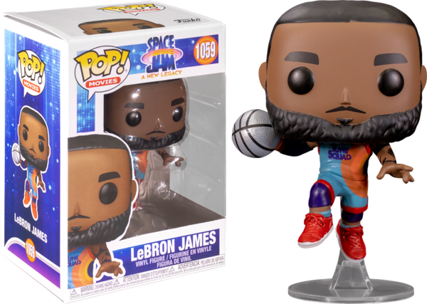 Funko Pop! Space Jam 2: A New Legacy - Lebron James Jumping #1059 - Pop Basement