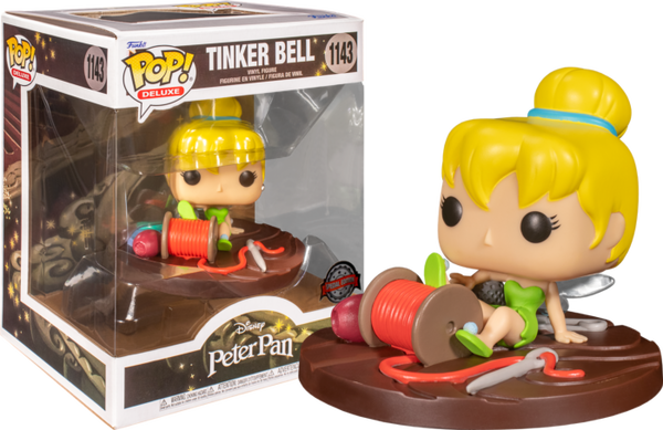 Funko Pop! Peter Pan - Tinker Bell with Spool Deluxe #1143 - Pop Basement