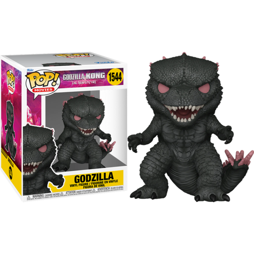 Funko Pop! Godzilla vs. Kong 2: The New Empire - Godzilla Super Sized 6" #1544 - Pop Basement