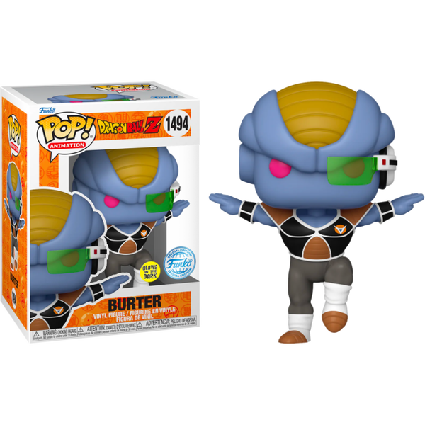 Funko Pop! Dragon Ball Z - Burter Glow in the Dark #1494 - Pop Basement