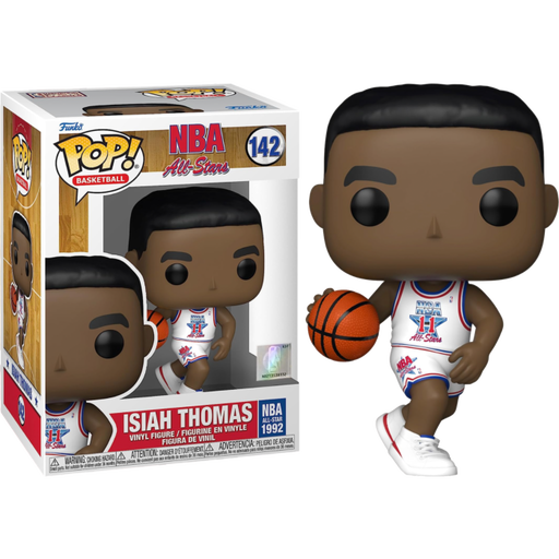 Funko Pop! NBA Basketball - Isiah Thomas 1992 All-Star Jersey #142 - Pop Basement