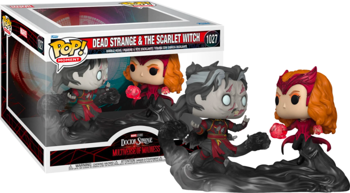 Funko Pop! Doctor Strange in the Multiverse of Madness - Dead Strange & The Scarlet Witch Movie Moments #1027 - Pop Basement