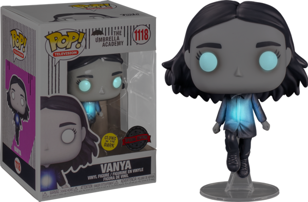 Funko Pop! The Umbrella Academy - Vanya Hargreeves Flying Glow in the Dark #1118 - Pop Basement