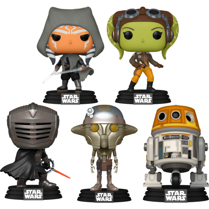Funko Pop! Star Wars: Ahsoka - the New Republic Era - Bundle (Set of 5) - Pop Basement