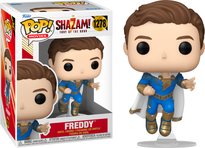 Funko Pop! Shazam! Fury of the Gods (2023) - Freddy #1278 - Pop Basement