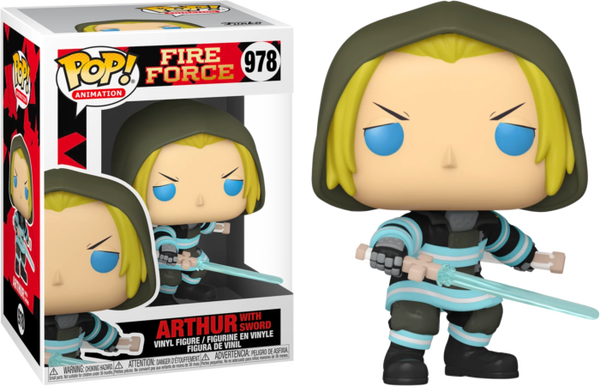 Funko Pop! Fire Force - Arthur with Sword #978 - Pop Basement