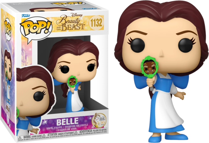 Funko Pop! Beauty and the Beast - Belle with Mirror 30th Anniversary #1132 - Pop Basement