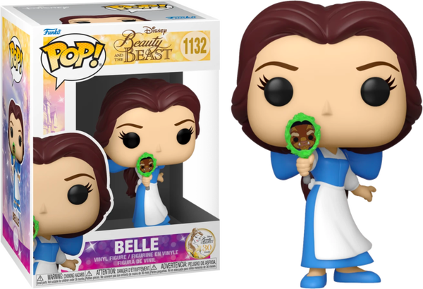 Funko Pop! Beauty and the Beast - Belle with Mirror 30th Anniversary #1132 - Pop Basement