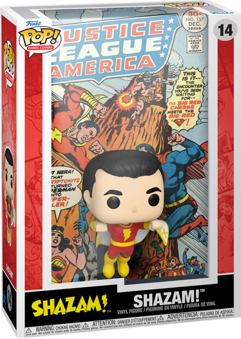 Funko Pop! Comic Covers - Shazam! - Justice League of America Vol. 1 Issue #137 - Pop Basement
