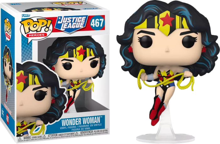 Funko Pop! Justice League - Wonder Woman #467 - Pop Basement