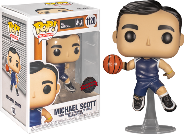 Funko Pop! The Office - Michael Scott Basketball #1120 - Pop Basement