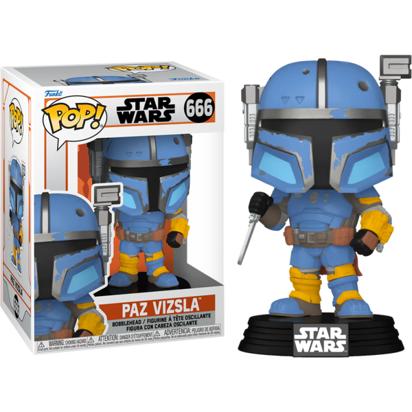 Funko Pop! Star Wars: The Mandalorian - Paz Vizsla #666 - Pop Basement