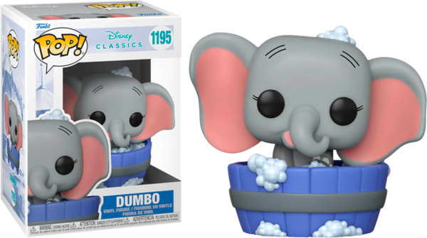 Funko Pop! Dumbo - Dumbo in Bubble Bath Disney Classic #1195 - Pop Basement