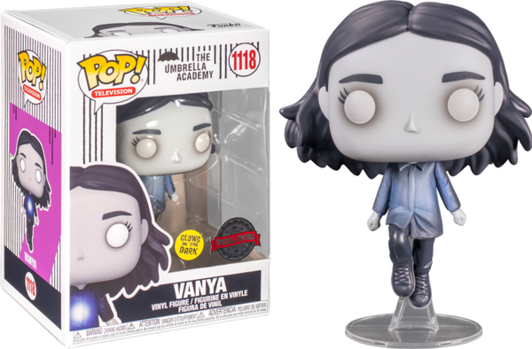 Funko Pop! The Umbrella Academy - Vanya Hargreeves Flying Glow in the Dark #1118 - Pop Basement