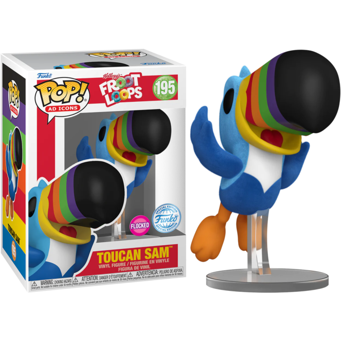 Funko Pop! Kellogg's - Toucan Sam Flocked #195 - Pop Basement
