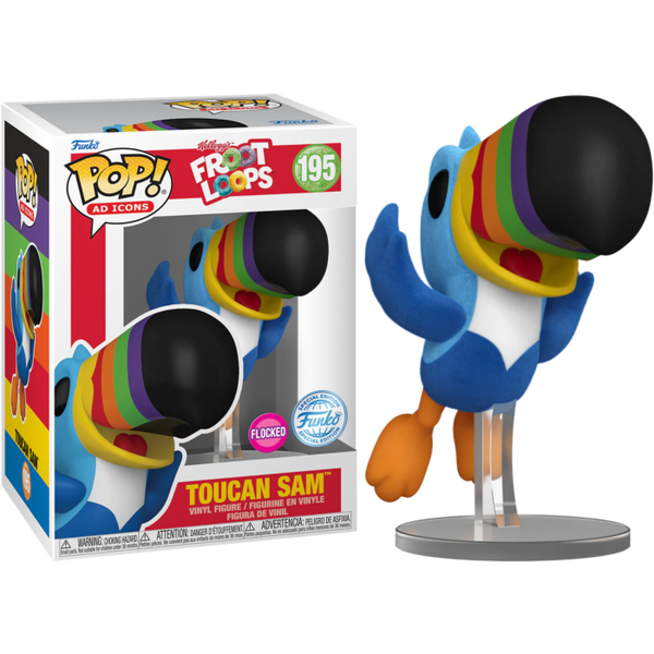 Funko Pop! Kellogg's - Toucan Sam Flocked #195 - Pop Basement