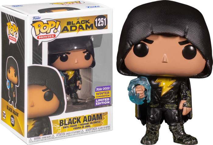 Funko Pop! Black Adam (2022) - Black Adam #1251 (2022 Winter Convention Exclusive) - Pop Basement