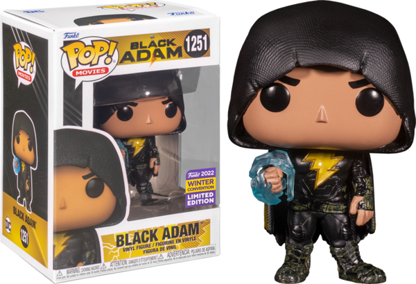 Funko Pop! Black Adam (2022) - Black Adam #1251 (2022 Winter Convention Exclusive) - Pop Basement