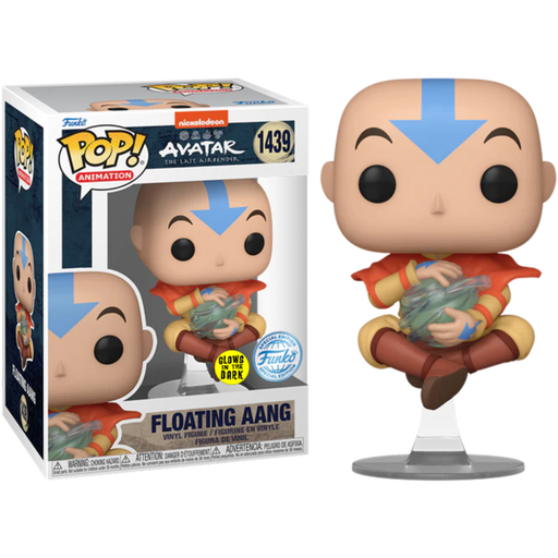 Funko Pop! Avatar: The Last Airbender - Aang Floating Glow in the Dark #1439 - Pop Basement