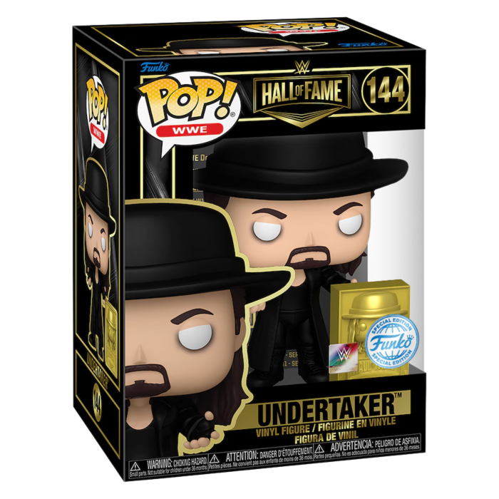 Funko Pop! WWE Hall of Fame - Undertaker #144 - Pop Basement