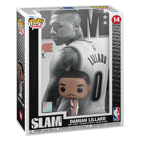 Funko Pop! Magazine Covers - NBA Basketball - Damian Lillard SLAM #14 - Pop Basement