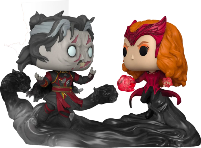 Funko Pop! Doctor Strange in the Multiverse of Madness - Dead Strange & The Scarlet Witch Movie Moments #1027 - Pop Basement