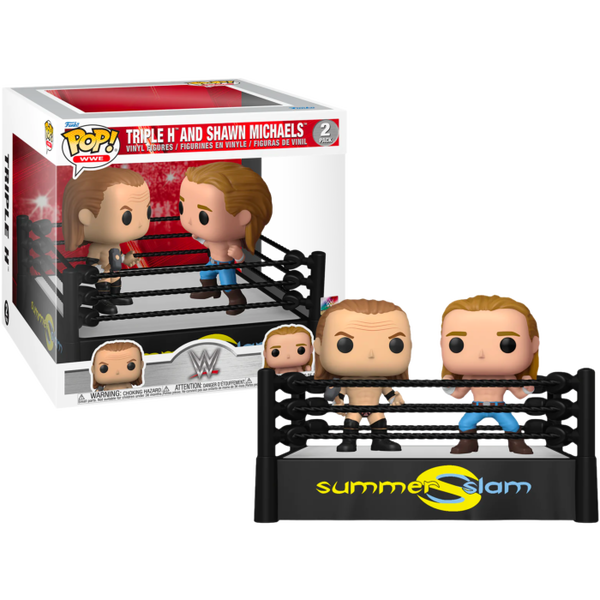 Funko Pop! Moment - WWE - Triple H vs. Shawn Michaels SummerSlam 2022 - 2-Pack - Pop Basement