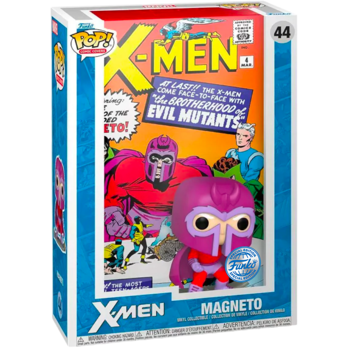 Funko Pop! Comic Covers - X-Men - X-Men Vol. 1 Issue #4 Magneto - Pop Basement