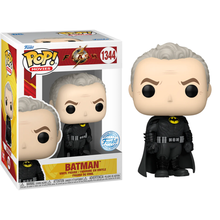 Funko Pop! The Flash (2023) - Batman (Unmasked) #1344 - Pop Basement
