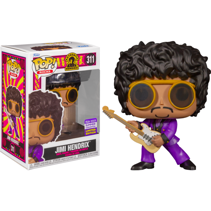 Funko Pop! Jimi Hendrix - Jimi Hendrix #311 (2023 Summer Convention Exclusive) - Pop Basement