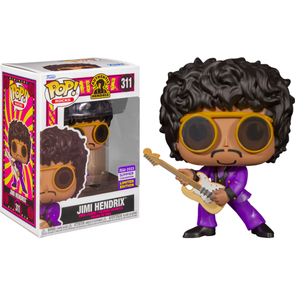 Funko Pop! Jimi Hendrix - Jimi Hendrix #311 (2023 Summer Convention Exclusive) - Pop Basement