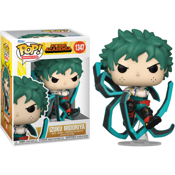 Funko Pop! My Hero Academia: Season 5 - Izuku Midoriya with Blackwhip #1347 - Pop Basement