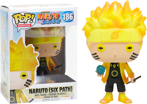 Funko Pop! Naruto: Shippuden - Naruto Six Path Glow in the Dark #186 - Pop Basement