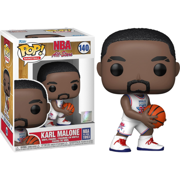 Funko Pop! NBA Basketball - Karl Malone 1993 All-Star Jersey #140 - Pop Basement