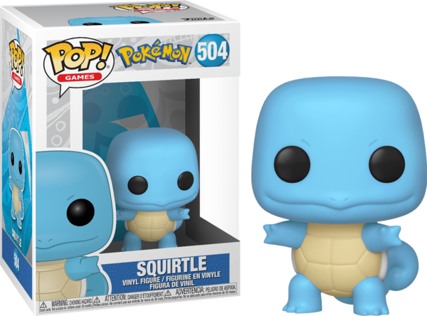 Funko Pop! Pokemon - Squirtle #504 - Pop Basement