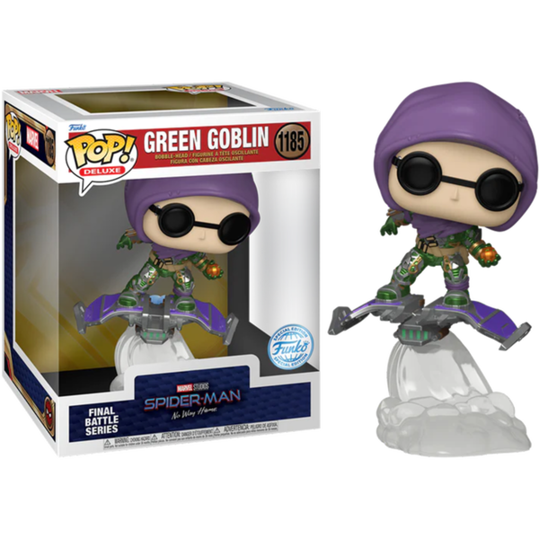 Funko Pop! Spider-Man: No Way Home - Green Goblin Deluxe Build-A-Scene #1185 - Pop Basement