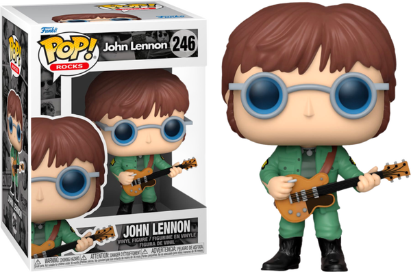 Funko Pop! John Lennon - John Lennon with Military Jacket #246 - Pop Basement