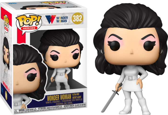 Funko Pop! Wonder Woman - Wonder Woman Ultra Mod Secret Agent 80th Anniversary #382 - Pop Basement