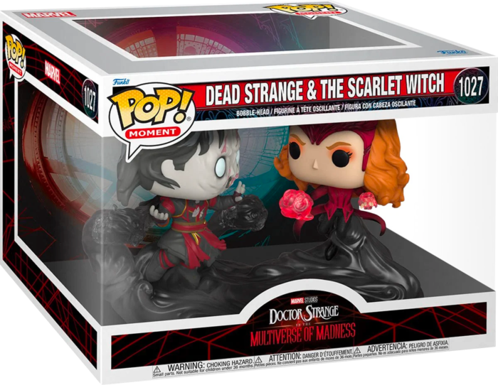 Funko Pop! Doctor Strange in the Multiverse of Madness - Dead Strange & The Scarlet Witch Movie Moments #1027 - Pop Basement