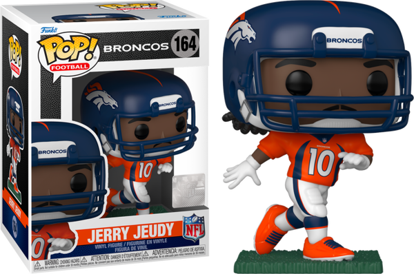 Funko Pop! NFL Football - Jerry Jeudy Denver Broncos #164 - Pop Basement