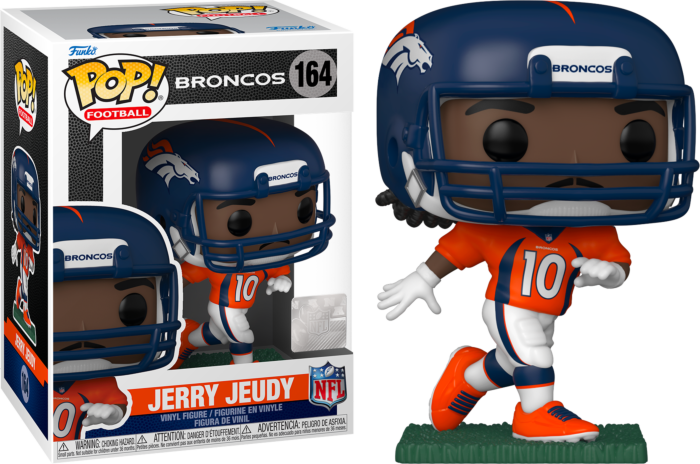 Funko Pop! NFL Football - Jerry Jeudy Denver Broncos #164 - Pop Basement
