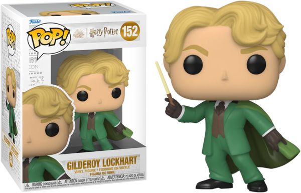 Funko Pop! Harry Potter and the Chamber of Secrets - Gilderoy Lockhart 20th Anniversary #152 - Pop Basement