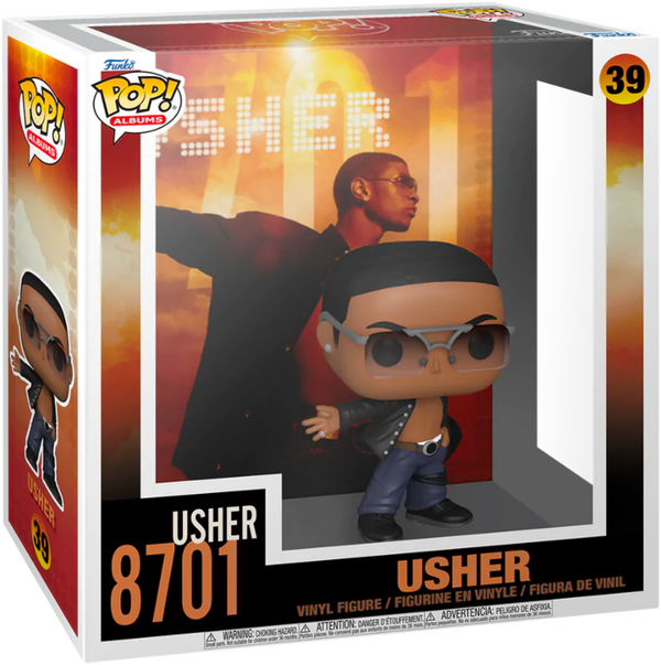 Funko Pop! Albums -  Usher - 8701 #39 - Pop Basement