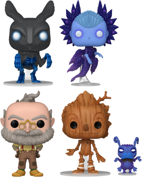 Funko Pop! Guillermo del Toro's Pinocchio (2022) - Terrible, Terrible Joy - Bundle (Set of 4) - Pop Basement