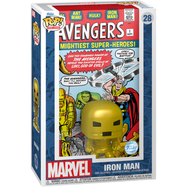 Funko Pop! Comic Covers - The Avengers - Iron Man Issue #1 - Pop Basement